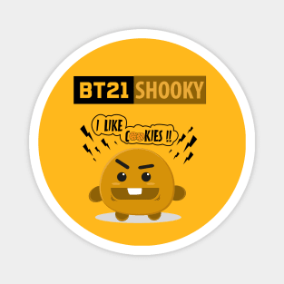BTS BT21 SHOOKY SUGA Magnet